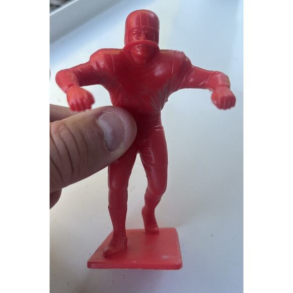 Vintage #26 MARX PRO BOWL LIVE ACTION FOOTBALL GAME FIGURE Red Electronic - Picture 3 of 5